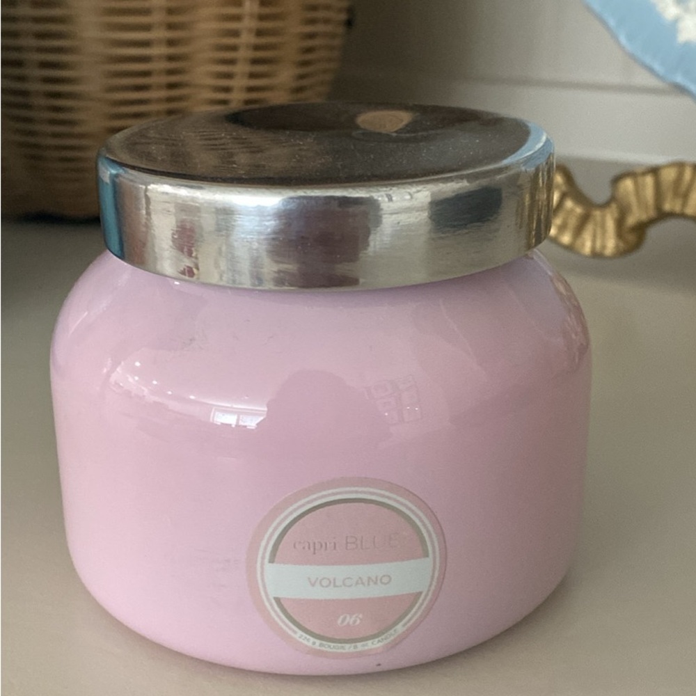 Capri Blue Volcano Pink Scented Candle Jar